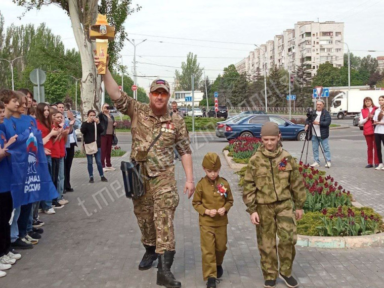 Патриотическая акция Факел Победы.